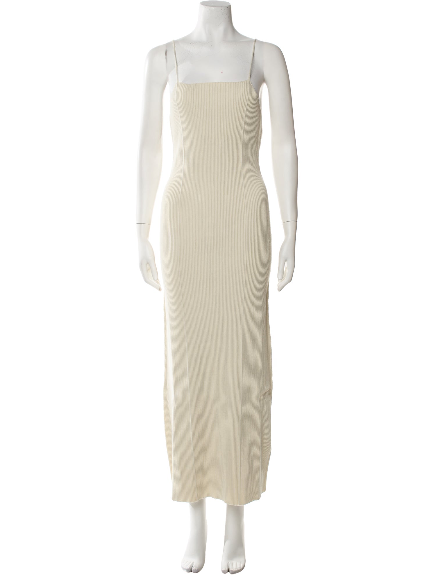 AERON Square Neckline Long Dress