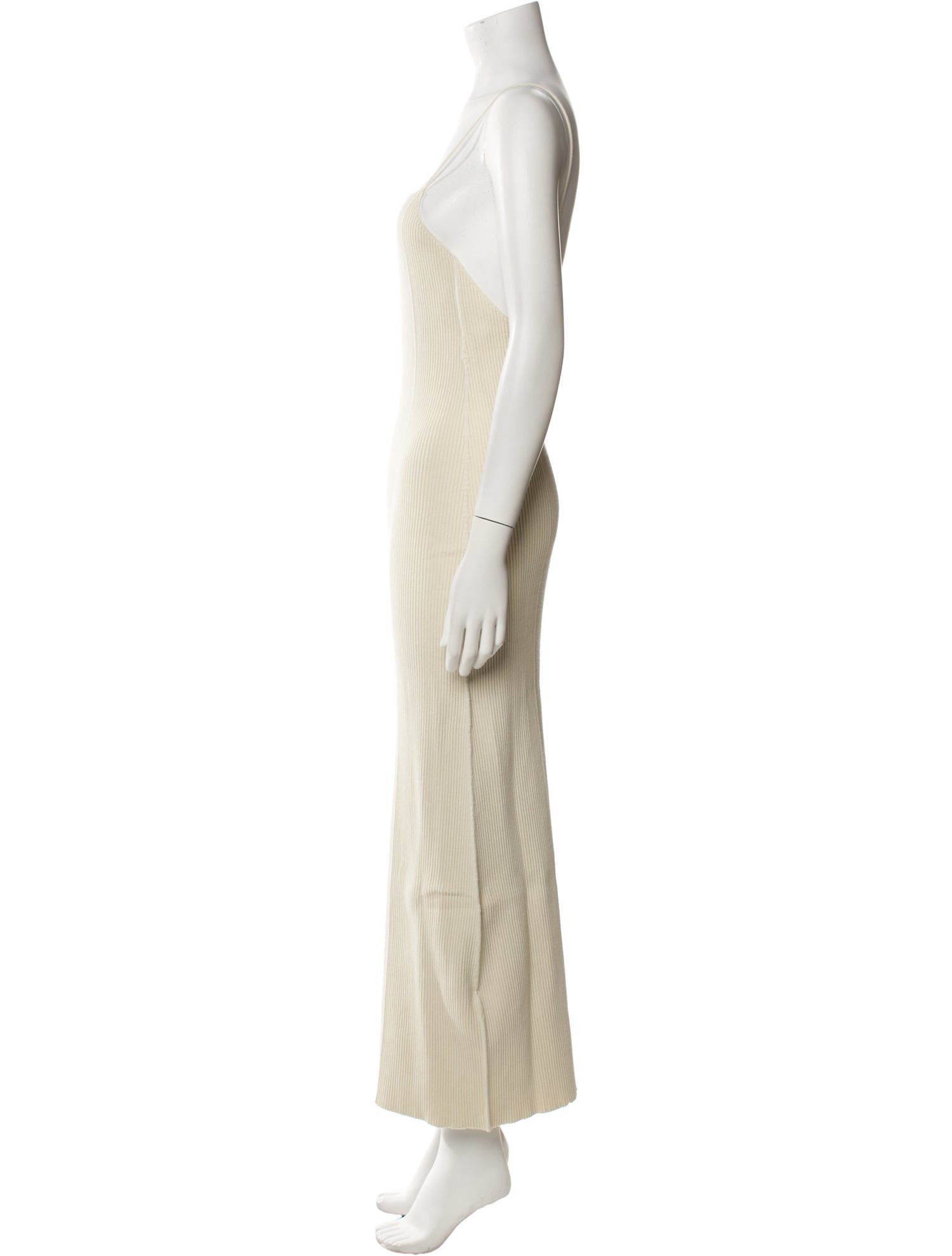 AERON Square Neckline Long Dress