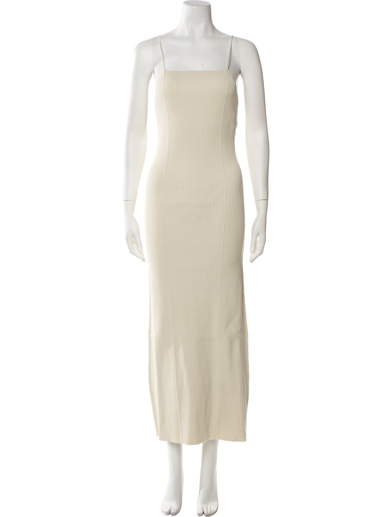 AERON Square Neckline Midi Length Dress
