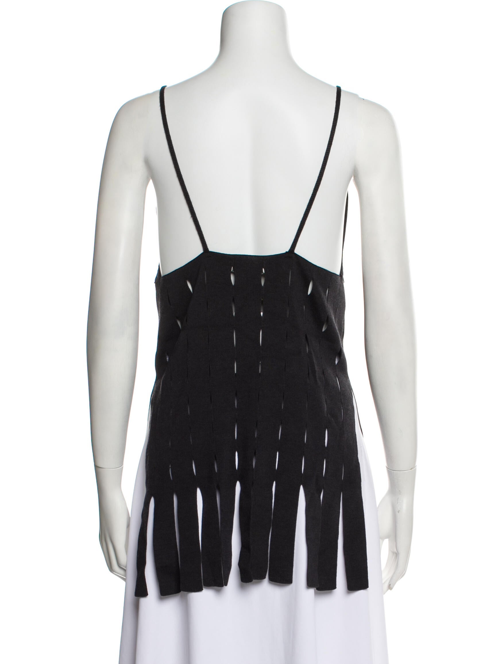 AERON Plunge Neckline Sleeveless Tunic