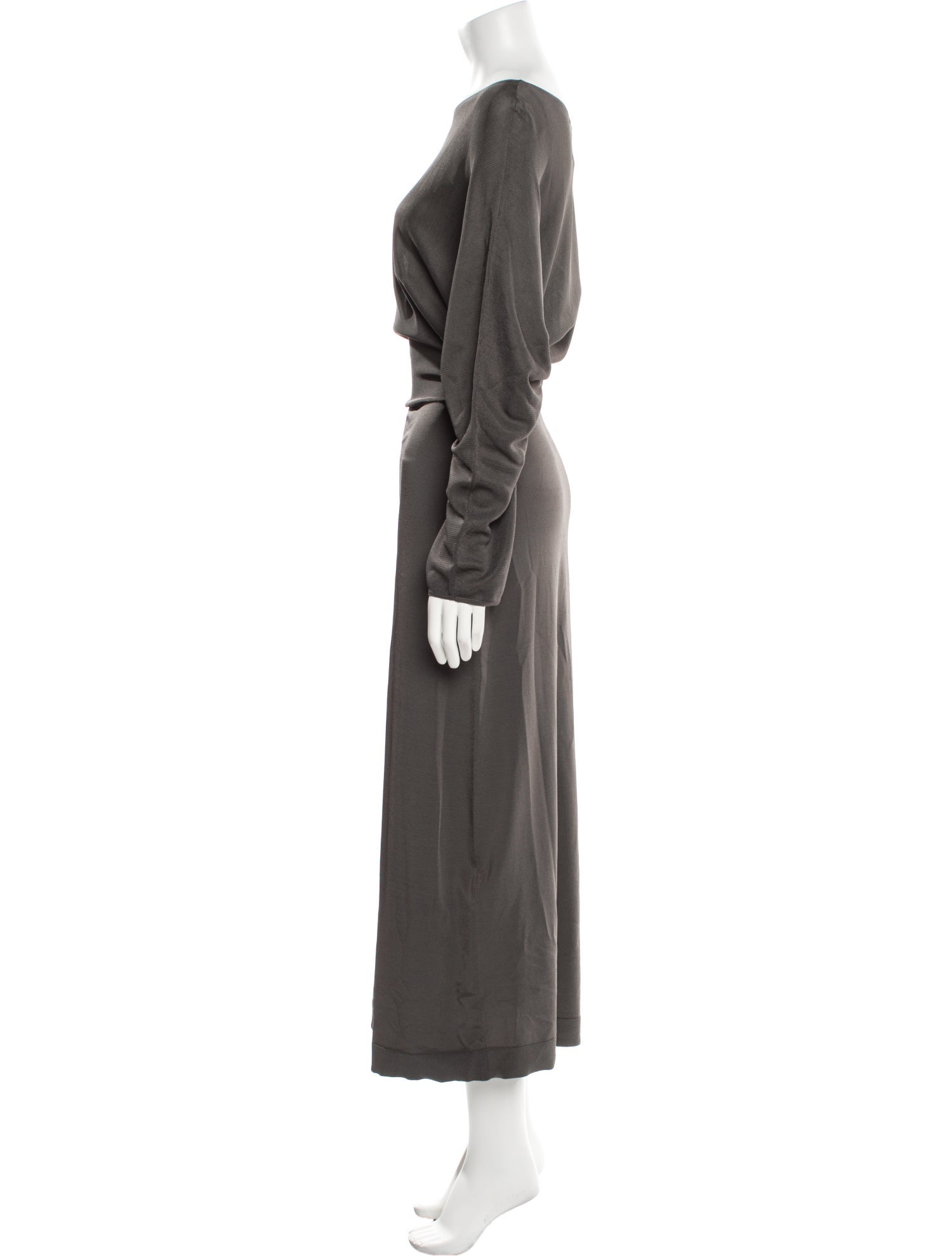AERON Bateau Neckline Long Dress w/ Tags