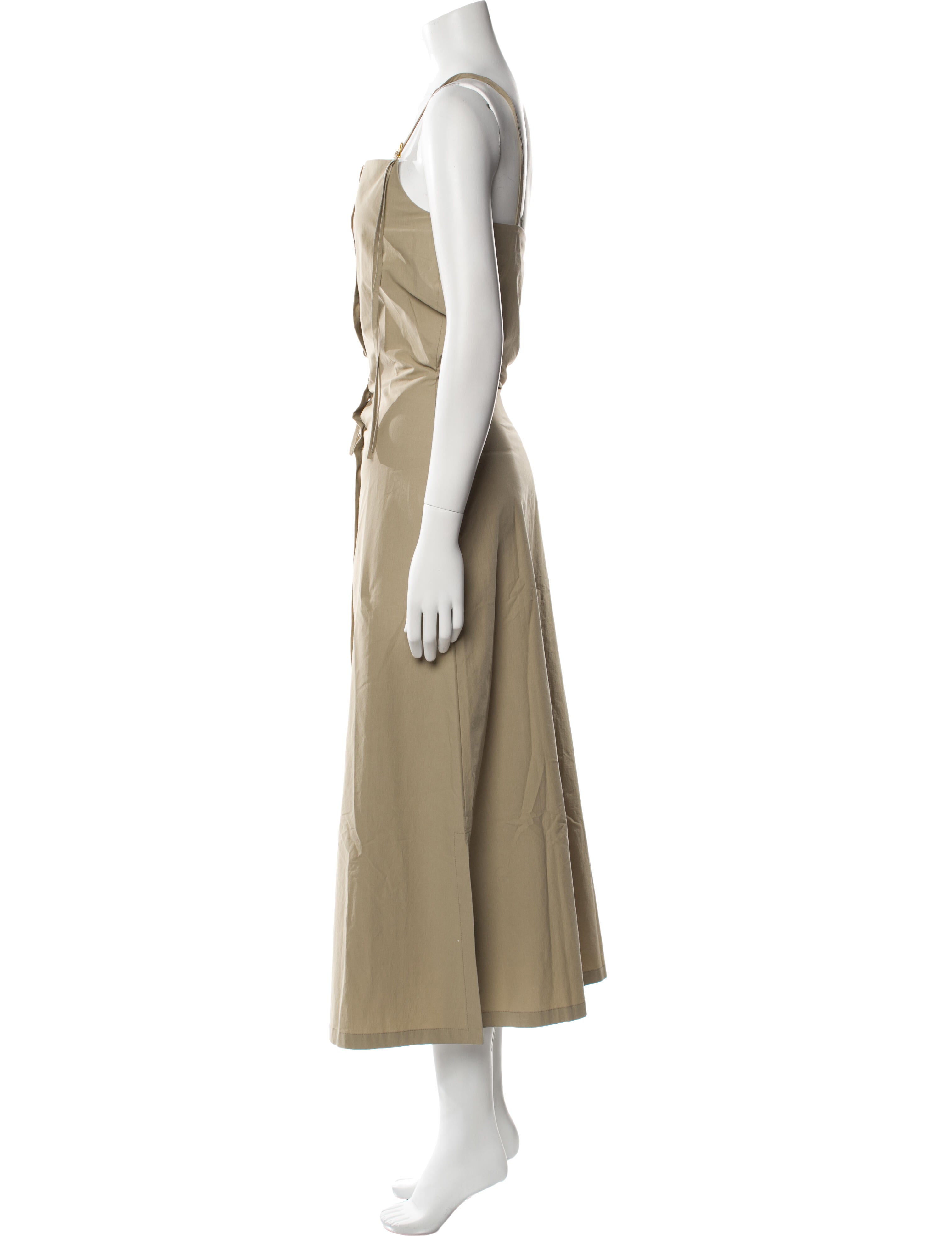 AERON Square Neckline Long Dress w/ Tags