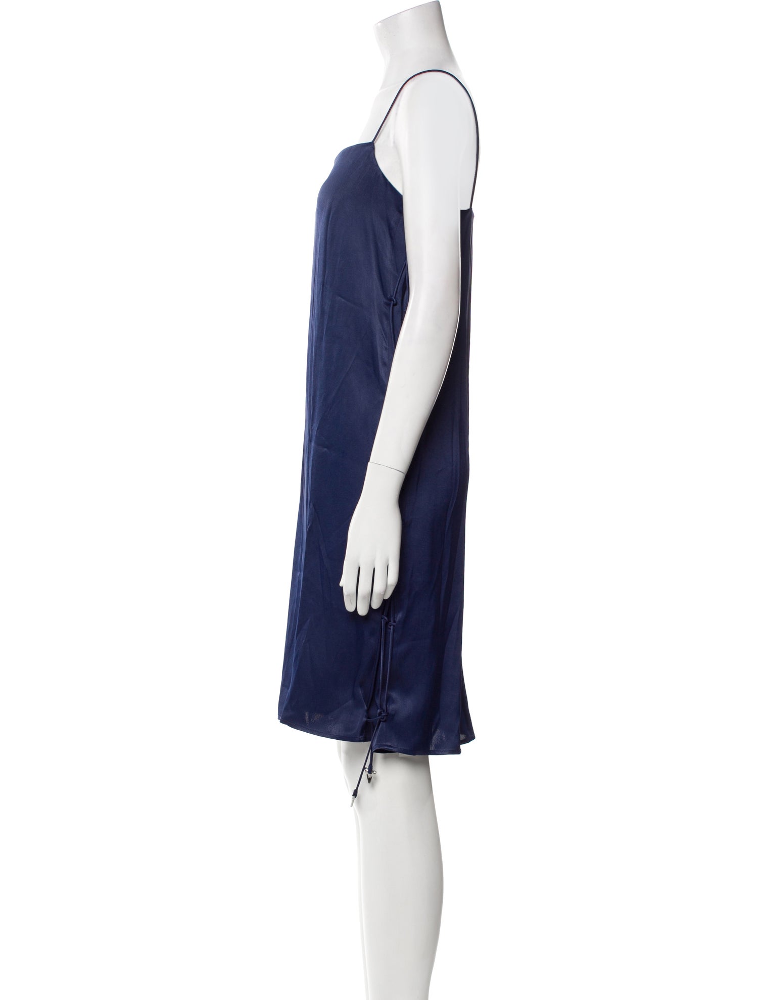 AERON Square Neckline Knee-Length Dress