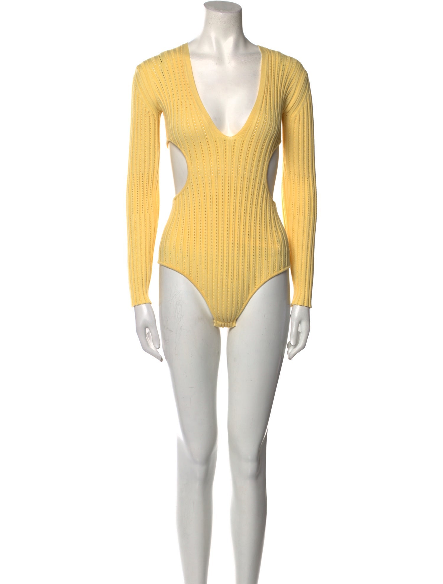 AERON V-Neck Long Sleeve Bodysuit