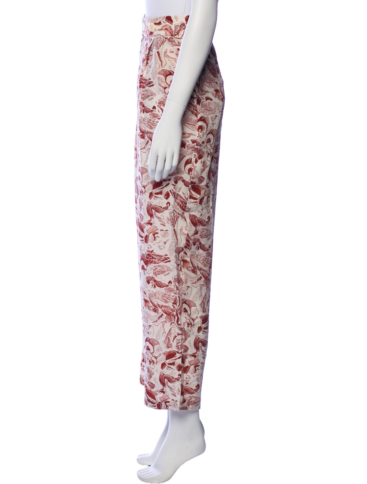 AERON Printed Wide Leg Pants