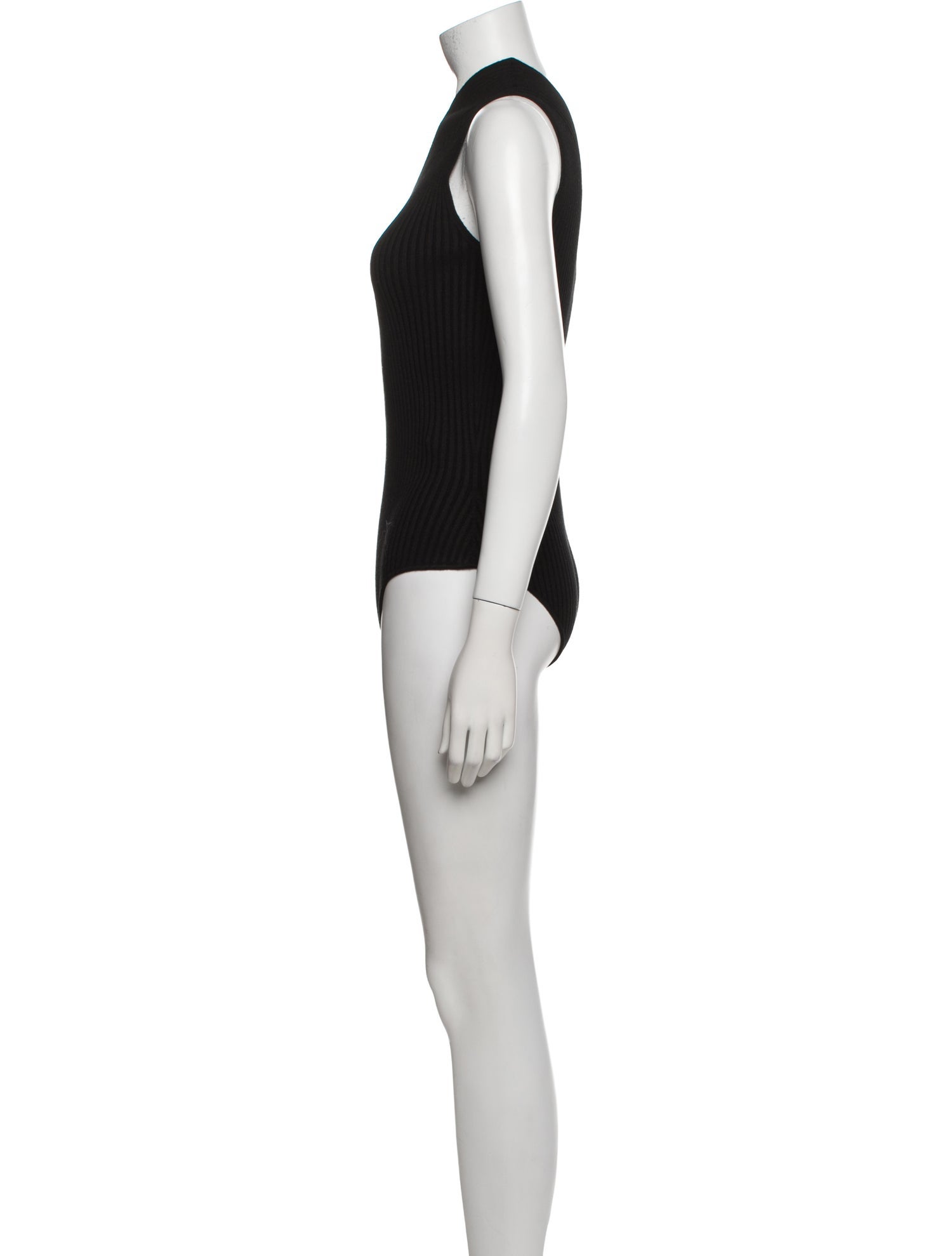AERON One-Shoulder Sleeveless Bodysuit