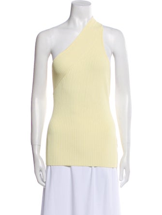 AERON One-Shoulder Sleeveless Top