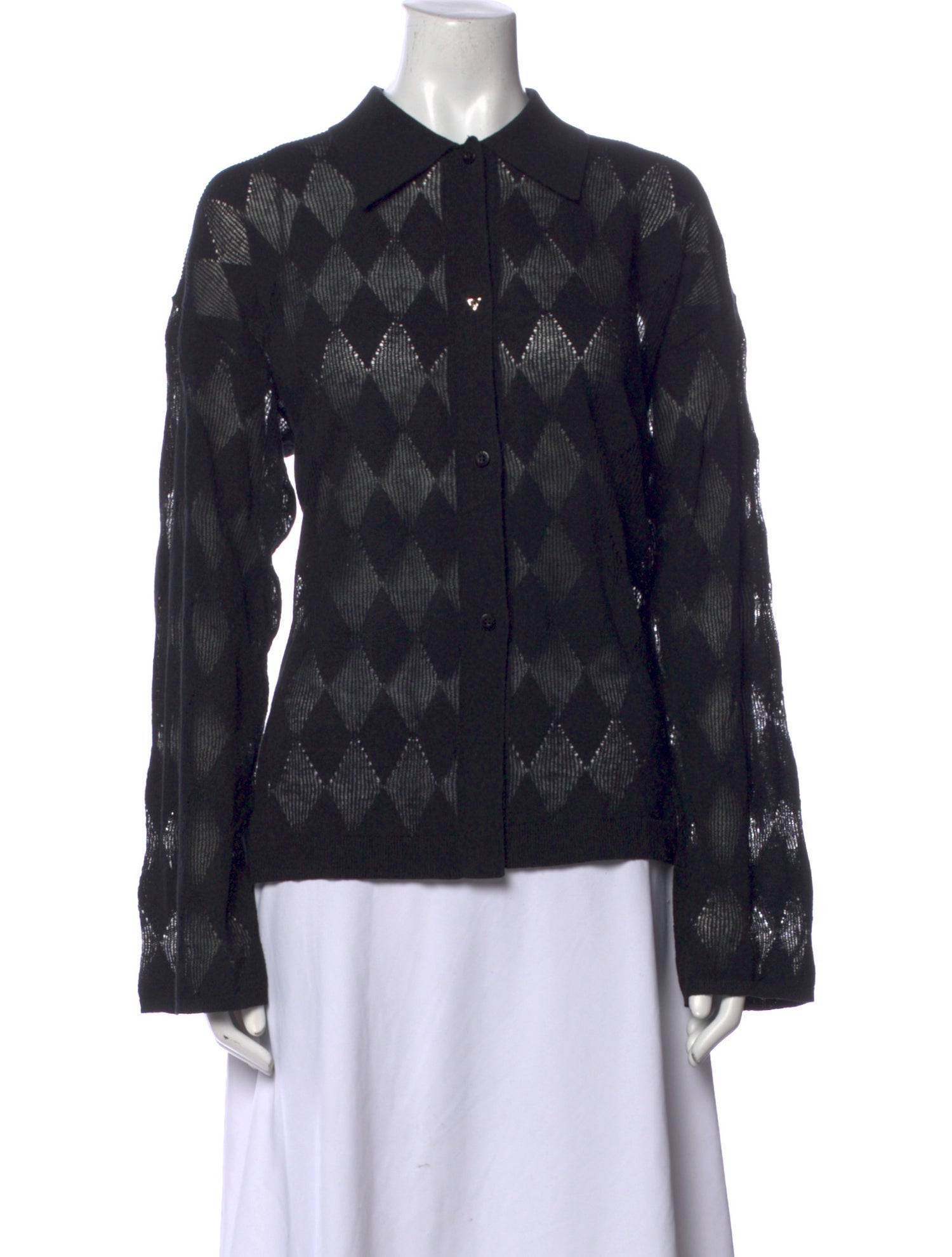 AERON Printed Crew Neck Sweater w/ Tags