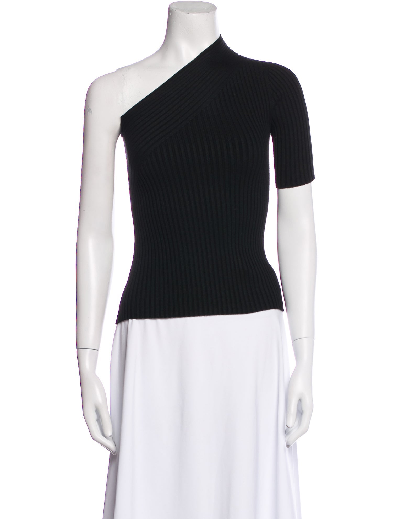 AERON One-Shoulder Short Sleeve Top w/ Tags