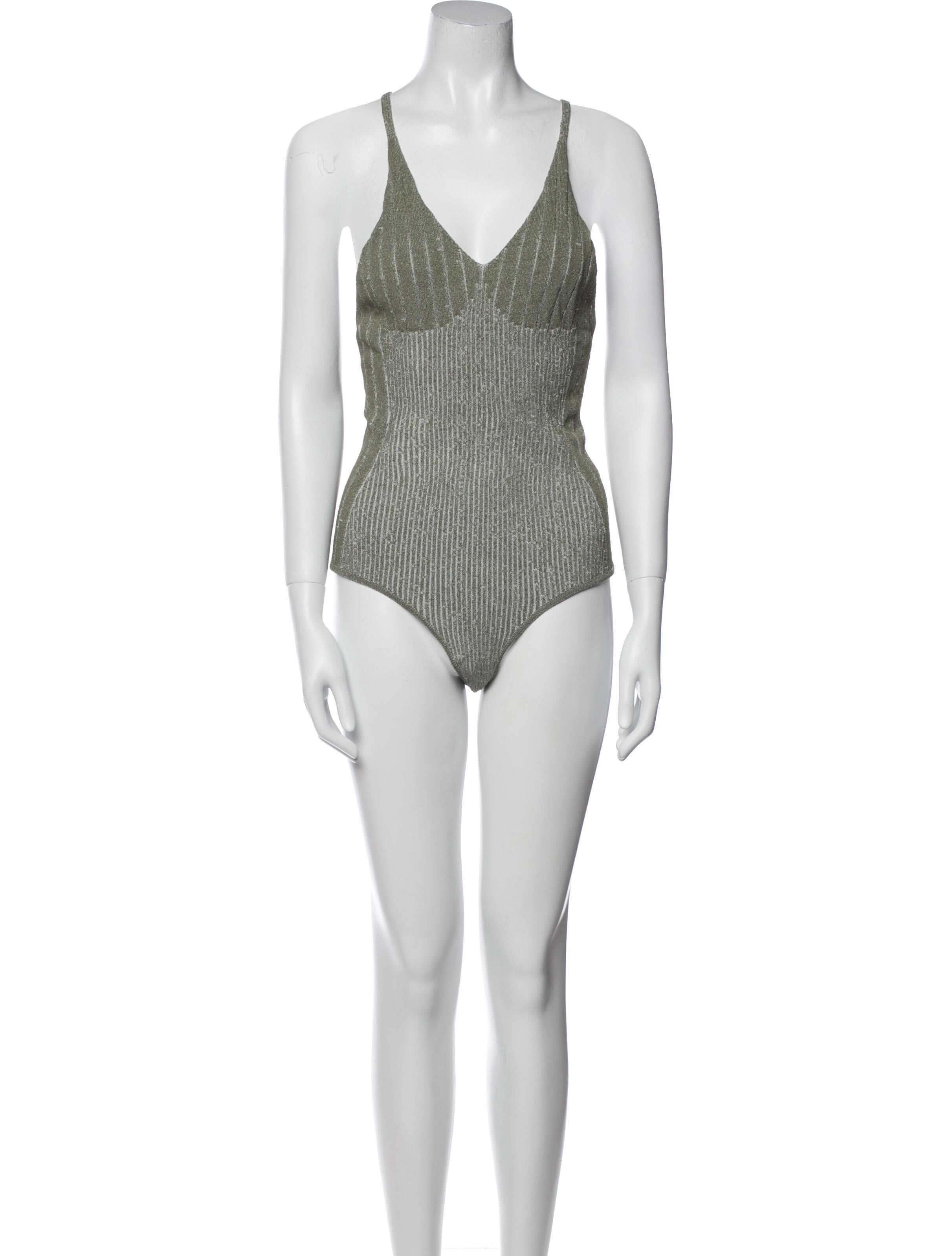 AERON V-Neck Sleeveless Bodysuit