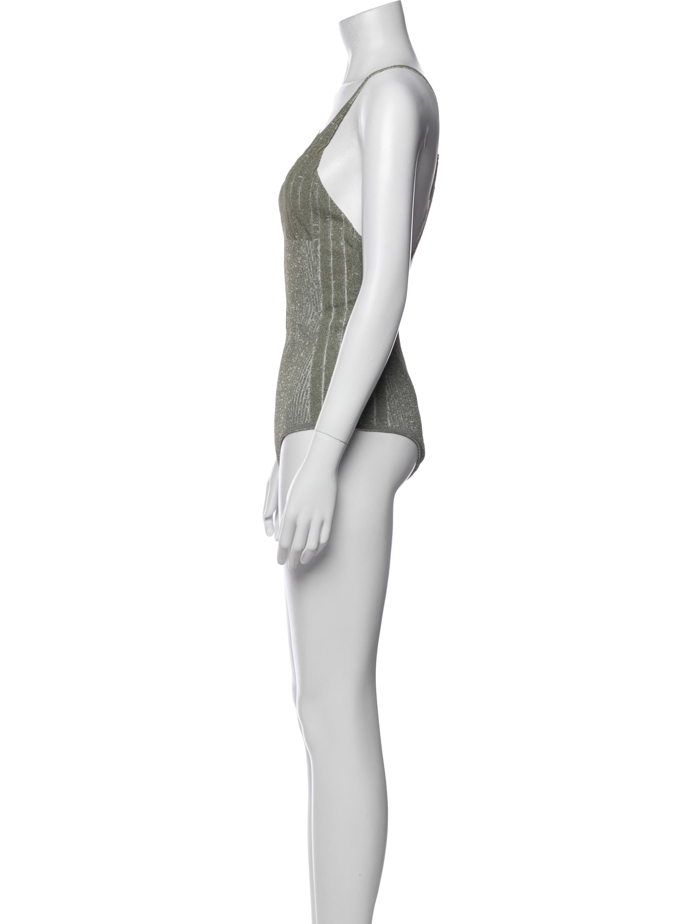 AERON V-Neck Sleeveless Bodysuit