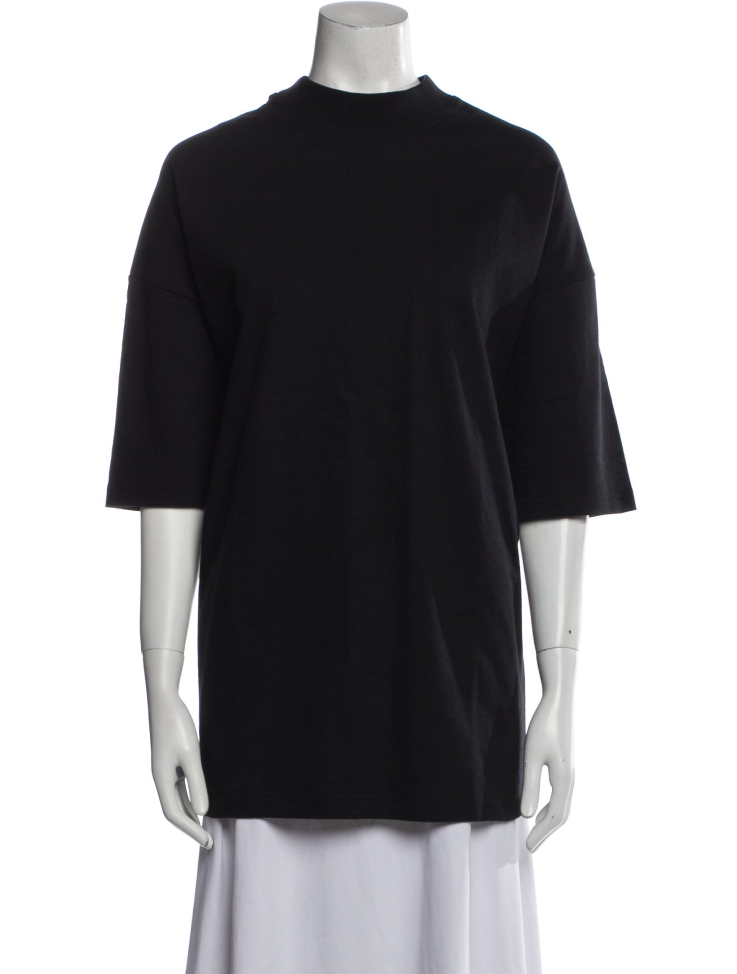 Alex Eagle Sporting Club Mock Neck Short Sleeve Tunic