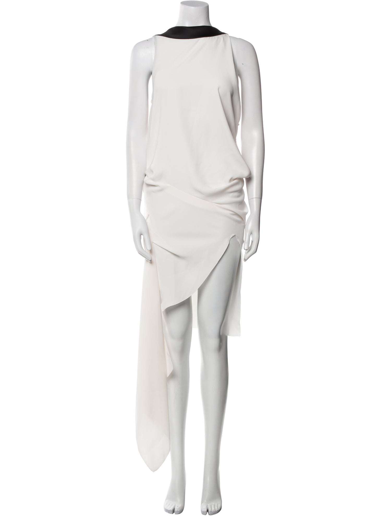 Aaron Esh Cowl Neck Long Dress