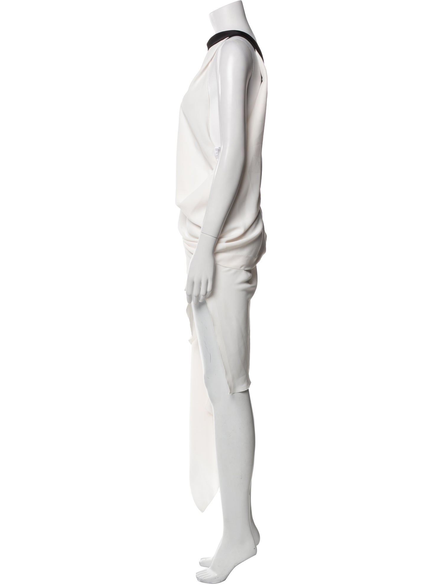 Aaron Esh Cowl Neck Long Dress