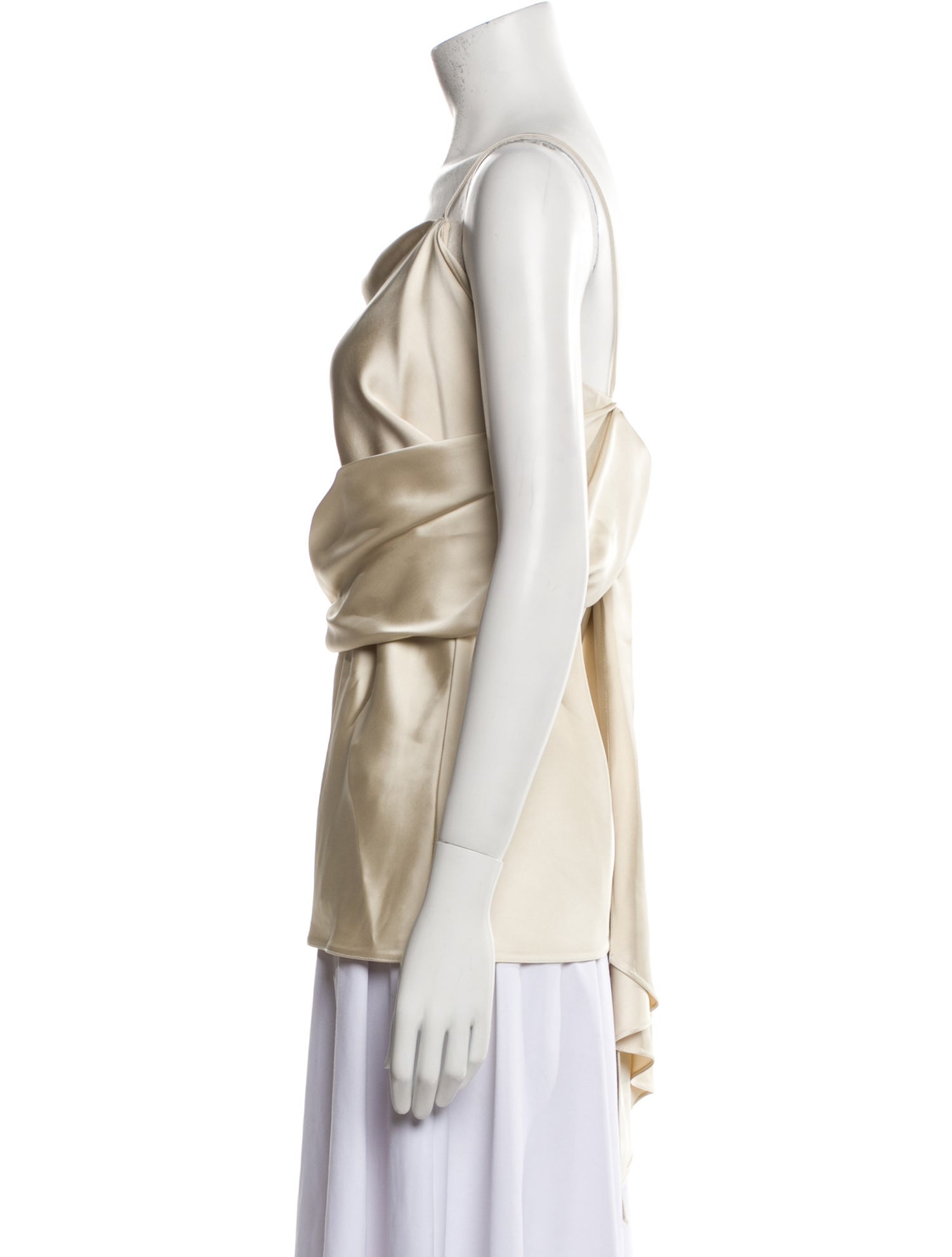 Attersee Silk Square Neckline Top