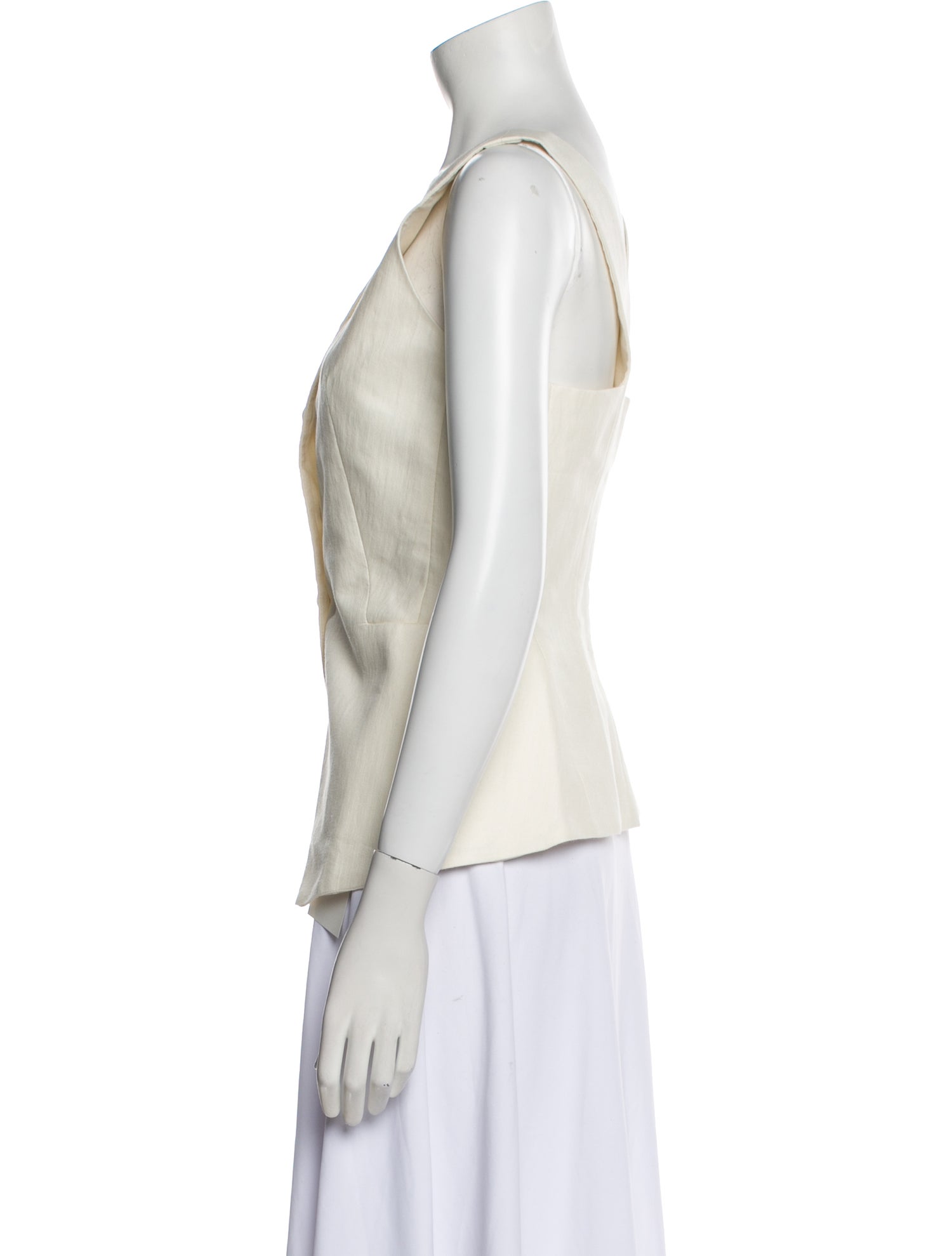 Attersee V-Neck Sleeveless Top