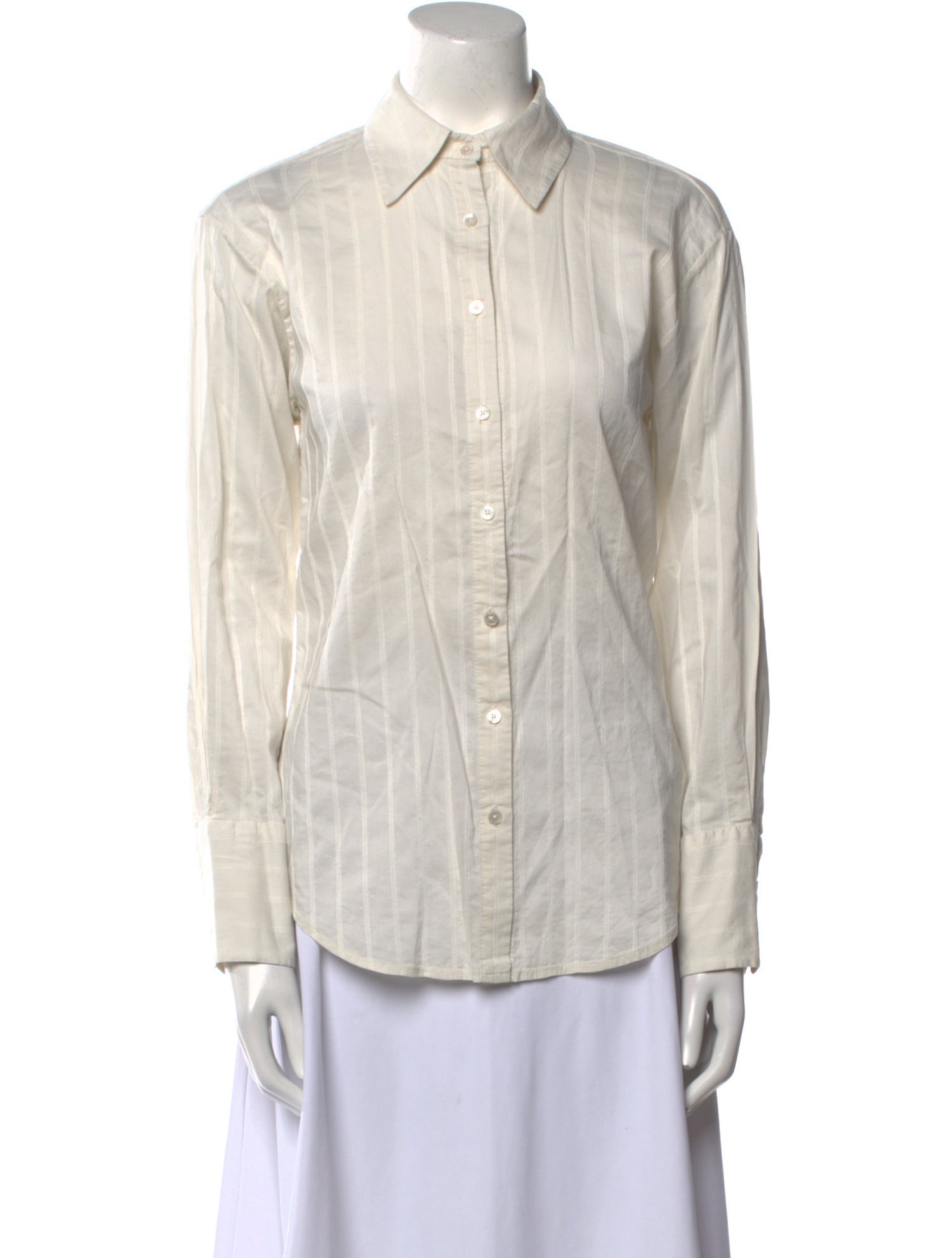 Attersee Long Sleeve Button-Up Top