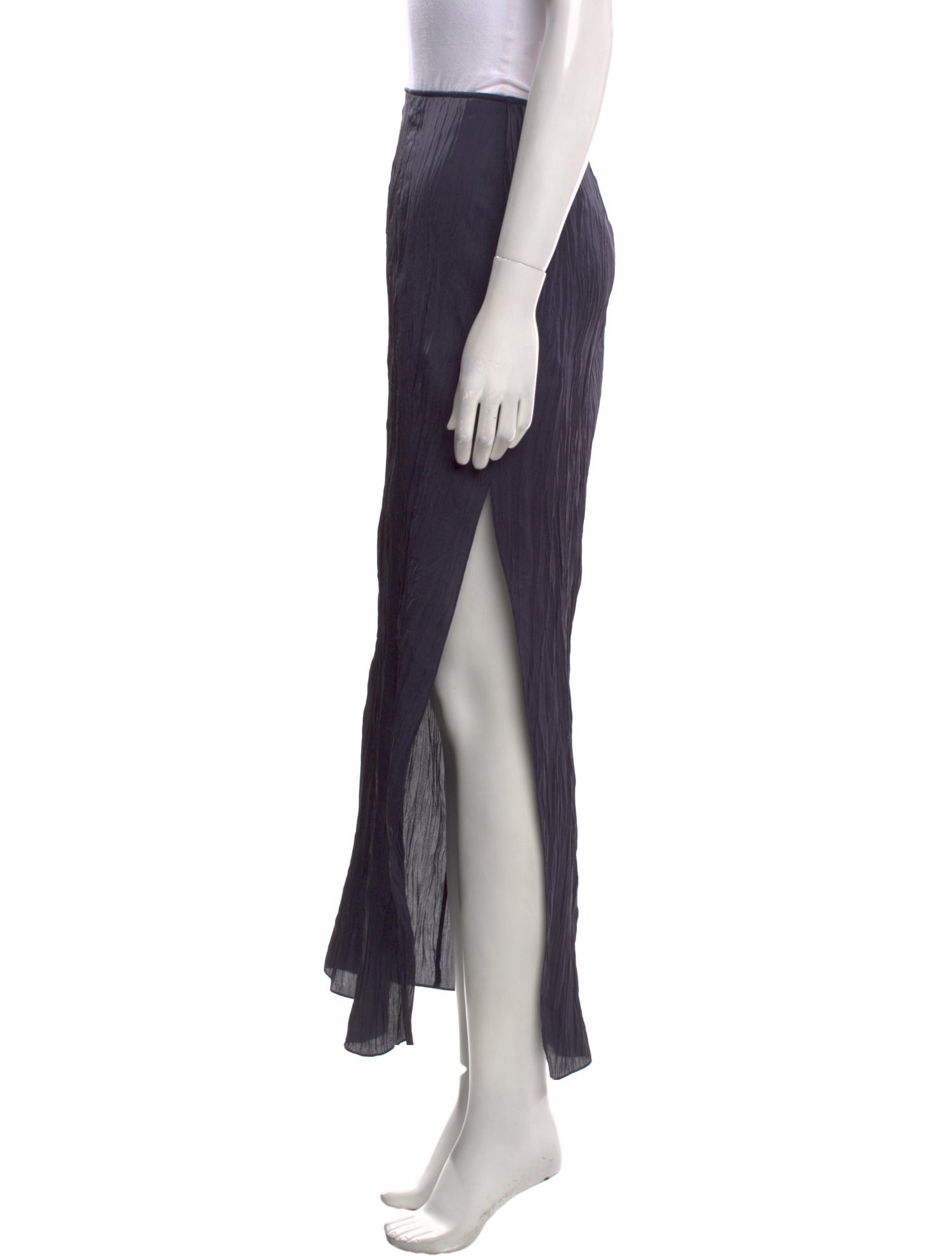 Attersee Silk Midi Length Skirt