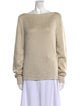 Attersee Silk Bateau Neckline Sweater