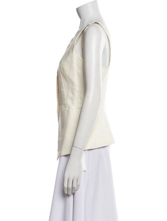 Attersee V-Neck Sleeveless Top