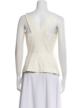 Attersee V-Neck Sleeveless Top