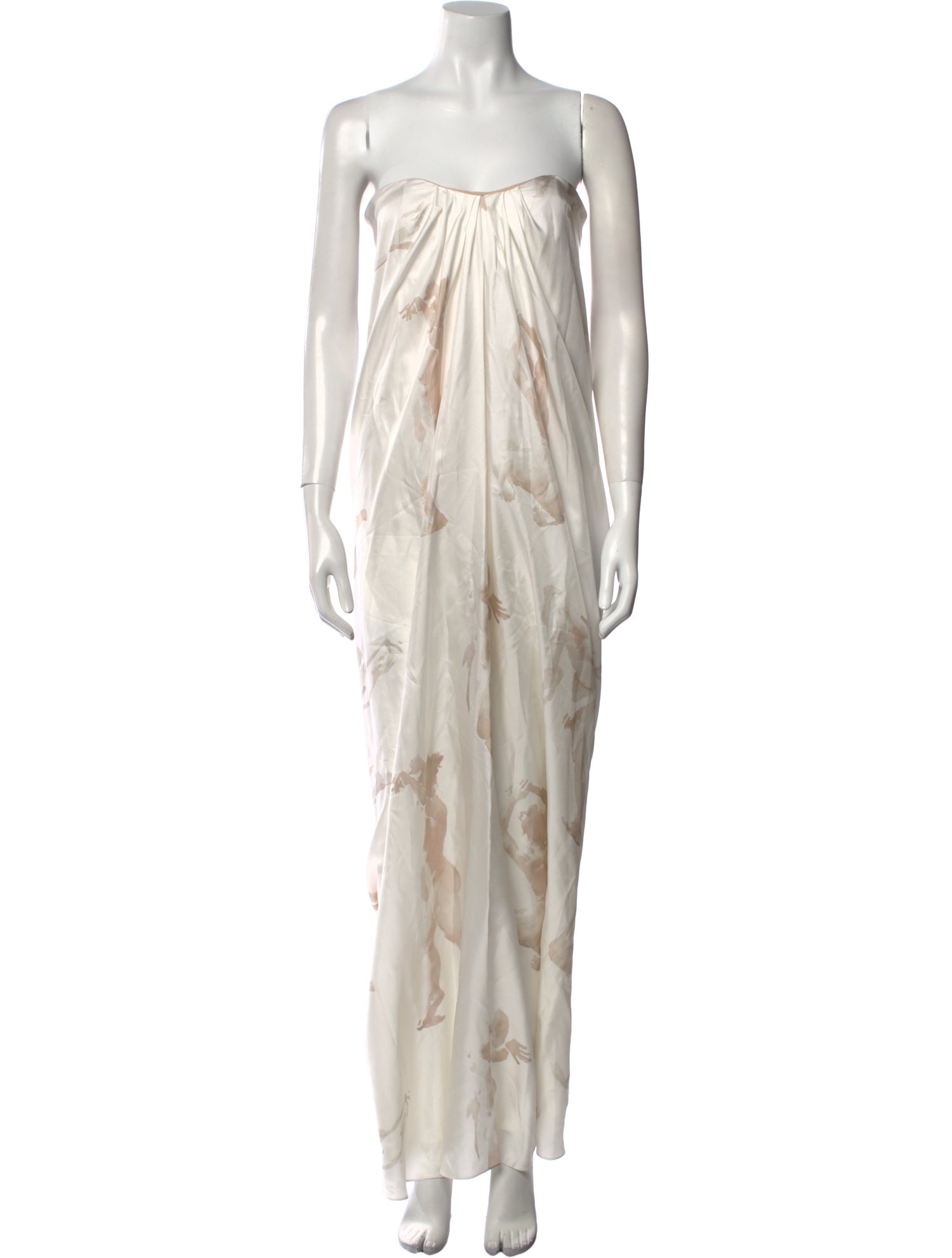 Attersee Silk Long Dress