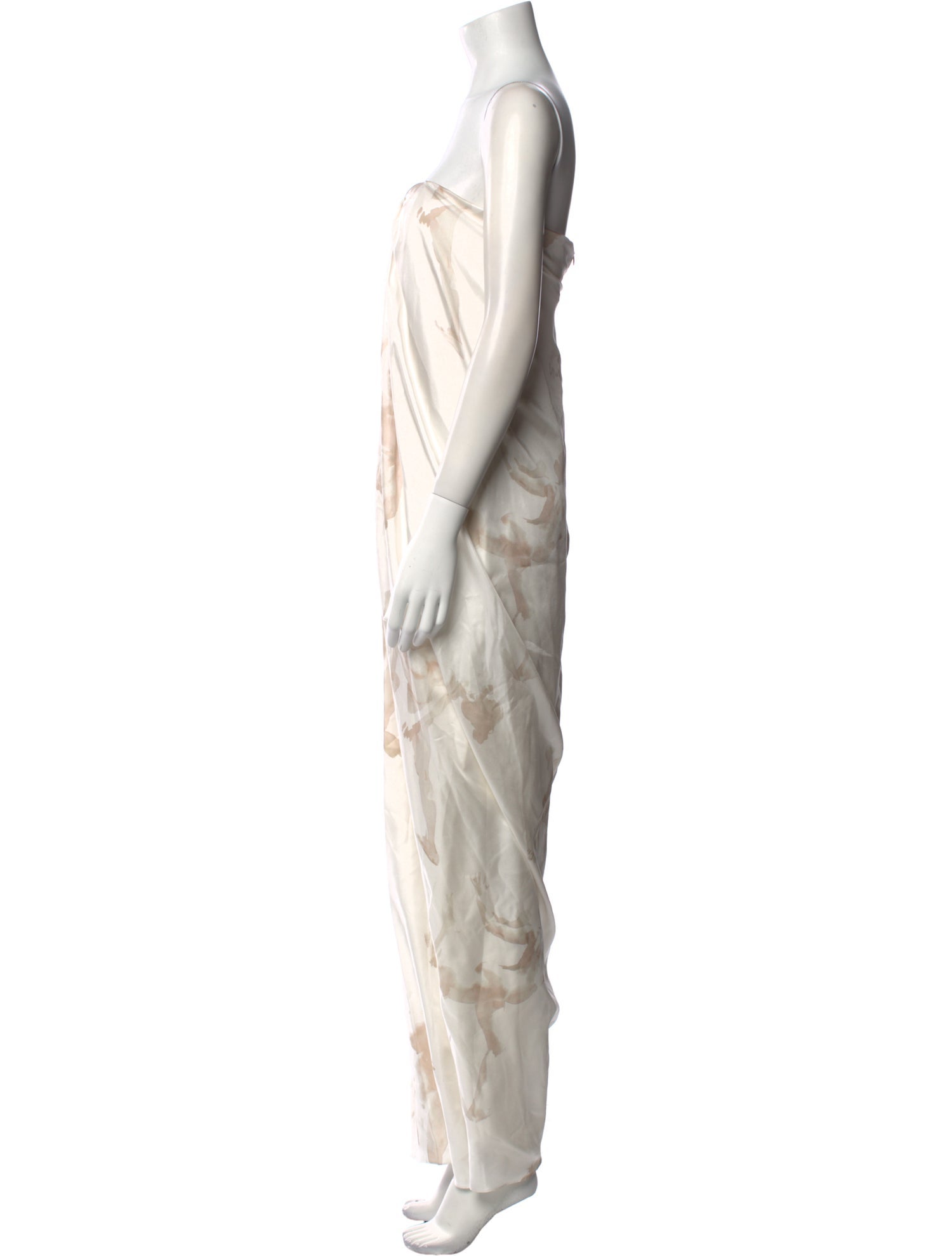 Attersee Silk Long Dress