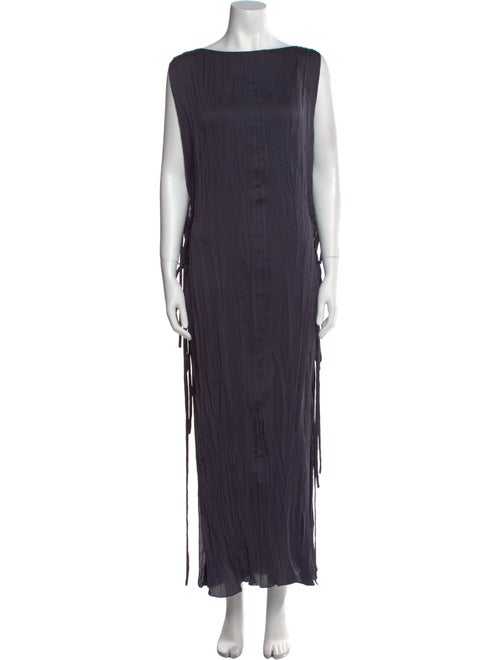 Attersee Silk Long Dress