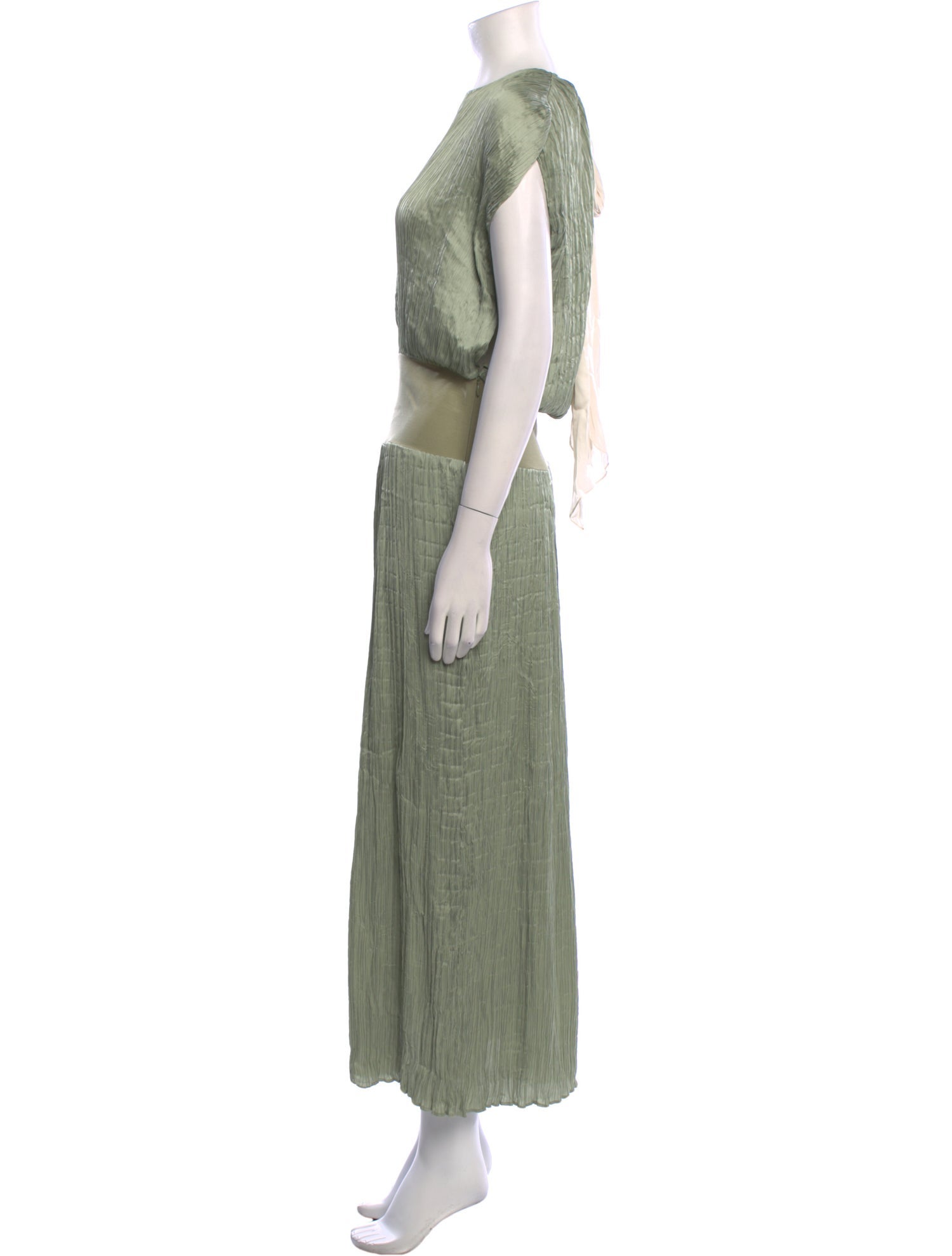Attersee Crew Neck Long Dress