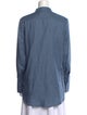 Attersee Cashmere Long Sleeve Button-Up Top