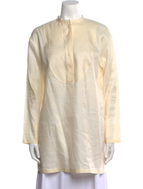 Attersee Silk Mock Neck Tunic