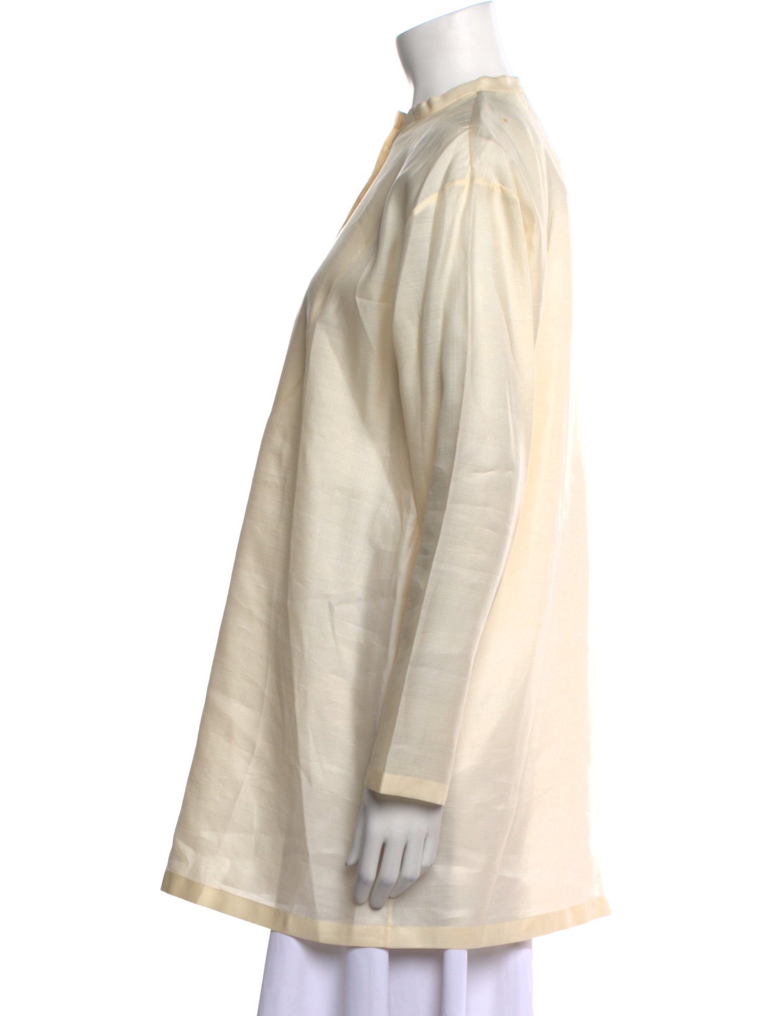 Attersee Silk Mock Neck Tunic