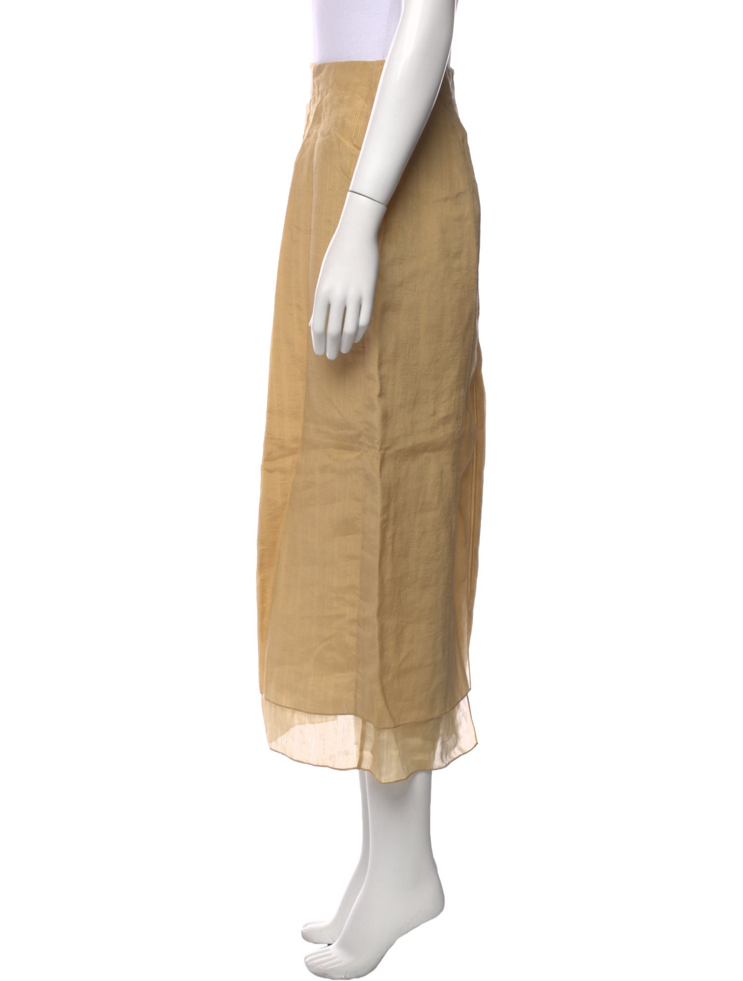 Attersee Silk Midi Length Skirt w/ Tags