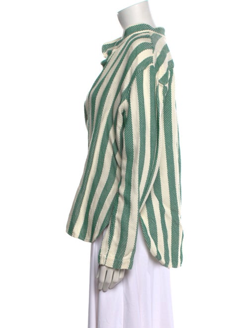 Attersee Linen Striped Blouse