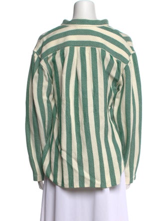 Attersee Linen Striped Blouse