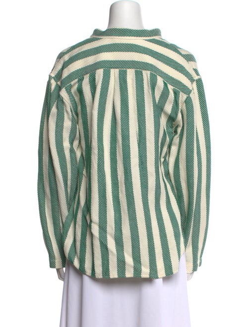 Attersee Linen Striped Blouse