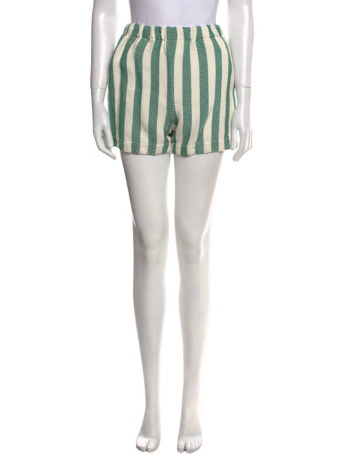 Attersee Striped Mini Shorts