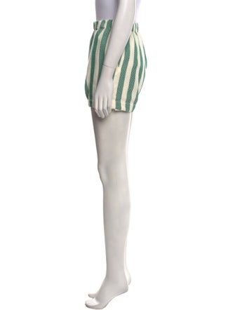 Attersee Striped Mini Shorts