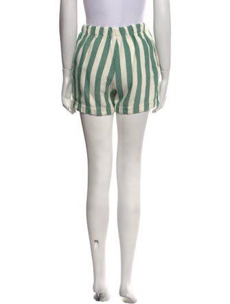 Attersee Striped Mini Shorts