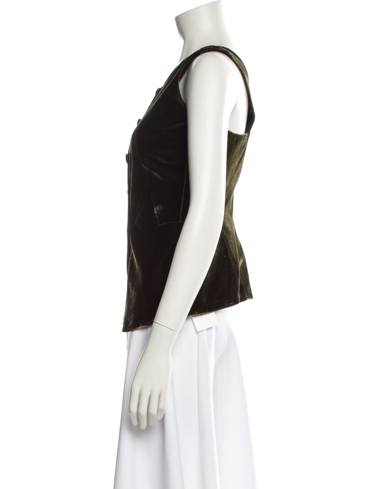 Attersee V-Neck Sleeveless Top