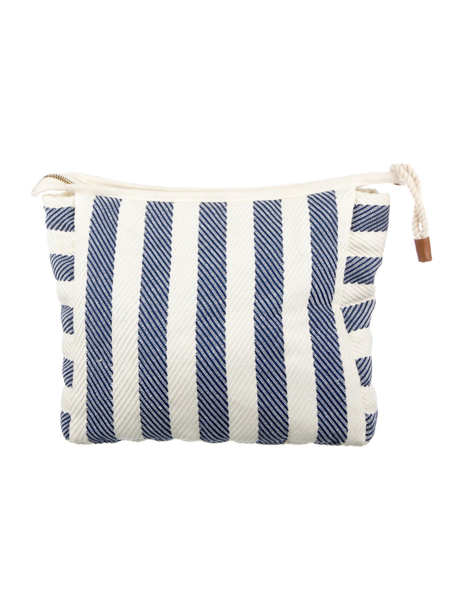 Attersee Striped cosmetic bag