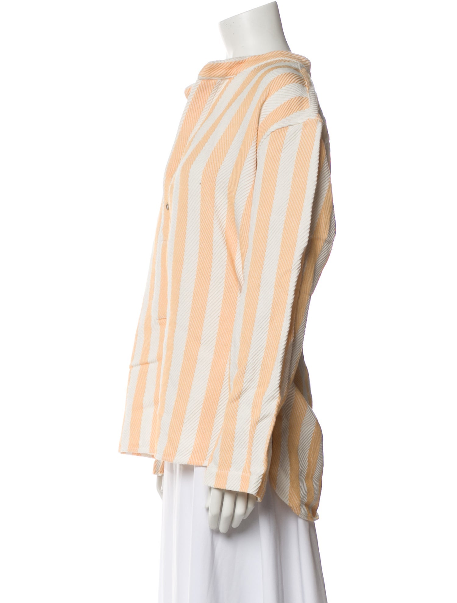 Attersee Linen Striped Blouse