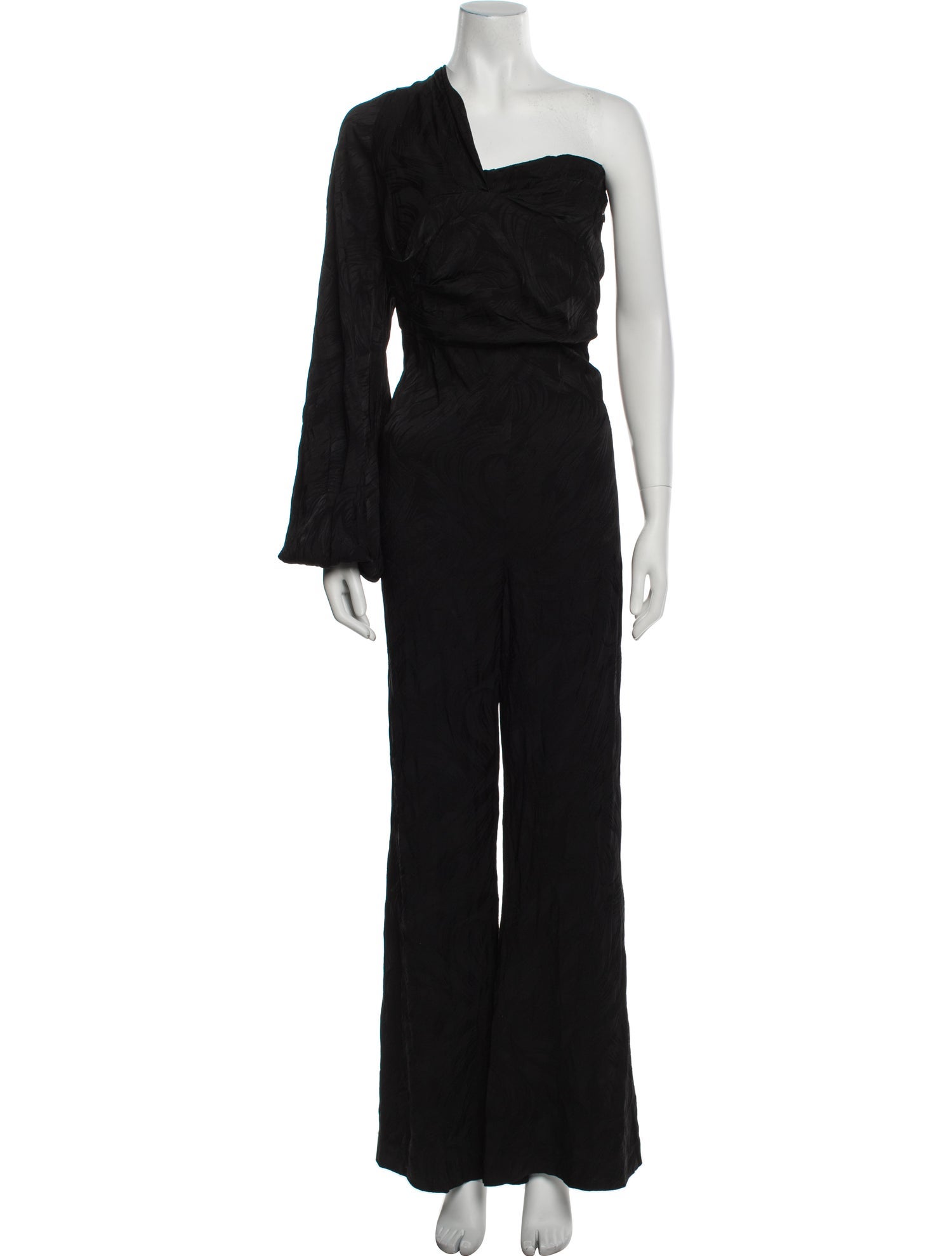 Audette One-Shoulder Jumpsuit w/ Tags