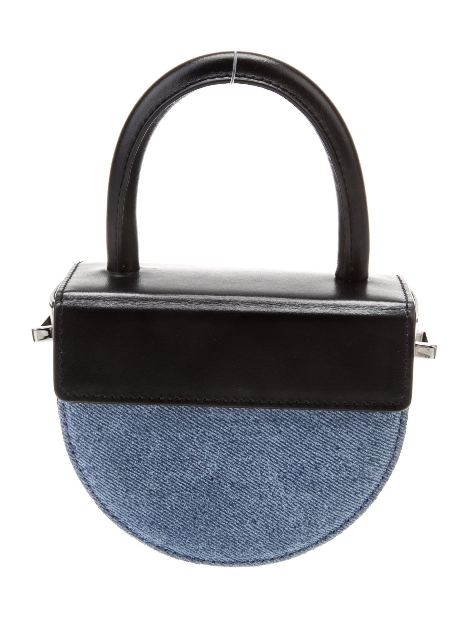 Audette Leather Top Handle Bag