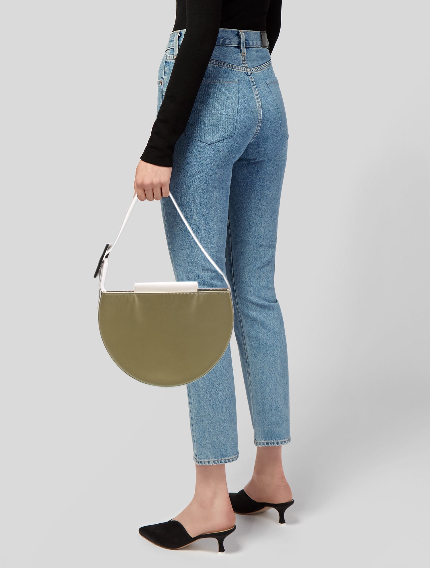 Audette Leather Shoulder Bag