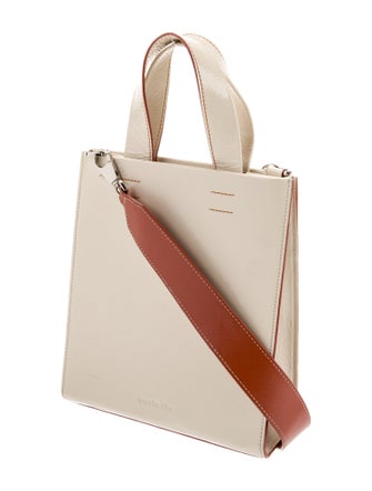 Audette Patent Leather Top Handle Bag