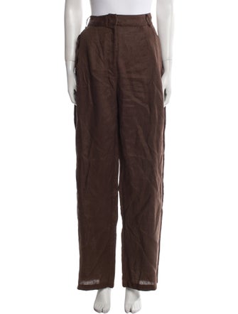 Aexae Linen Wide Leg Pants