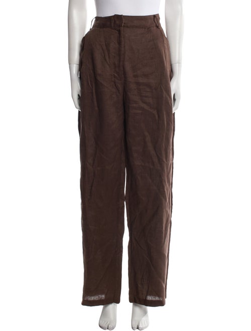 Aexae Linen Wide Leg Pants