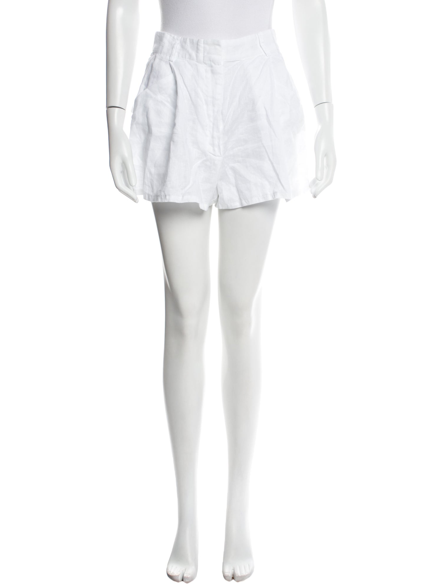 Aexae Linen Mini Shorts