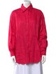 Aexae Linen Long Sleeve Button-Up Top